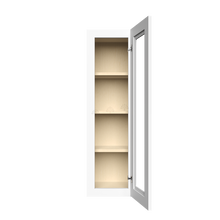 Load image into Gallery viewer, Urban Slim White Shaker Painted Finish Wall Mullion Door Cabinet