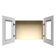 Load image into Gallery viewer, Urban Slim White Shaker Painted Finish Wall Mullion Door Cabinet