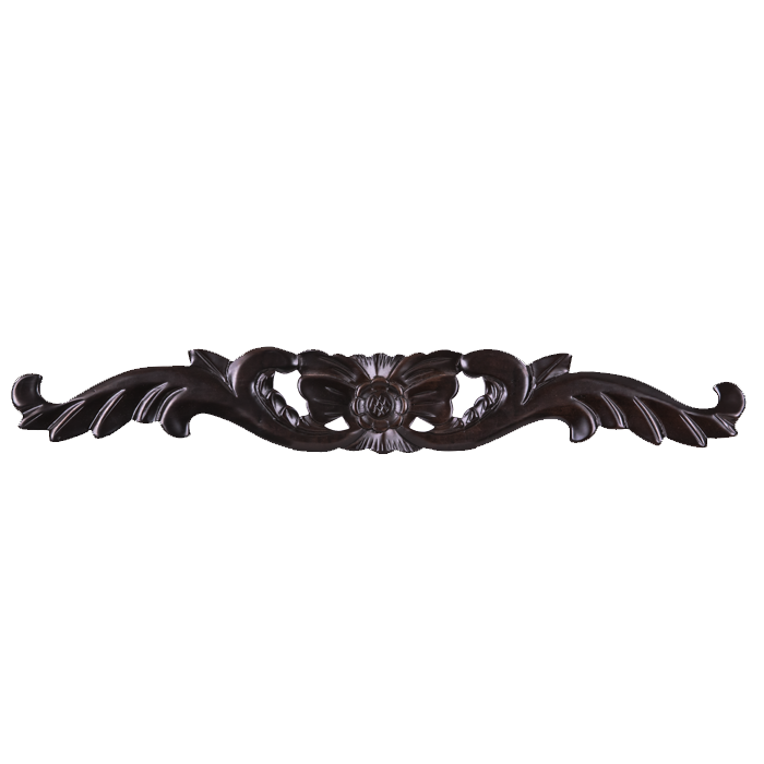 Anchester Espresso Valance Deco Flower