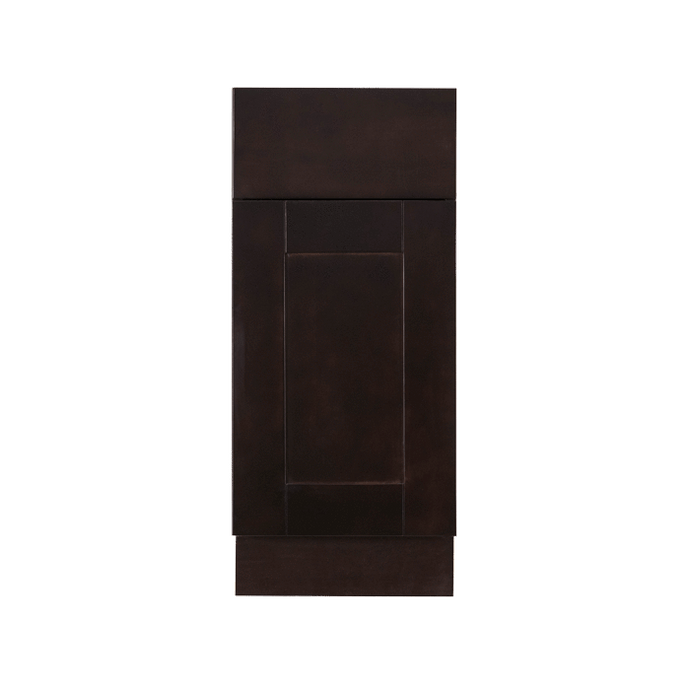 Anchester Espresso Base Cabinet 1 Drawer 1 Door 1 Adjustable Shelf