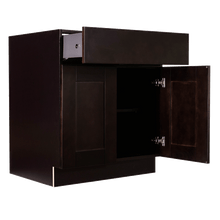 Load image into Gallery viewer, Anchester Espresso Base Cabinet 1 Drawer 2 Doors 1 Adjustable Shelf