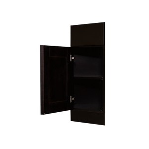 Anchester Espresso Base End Angle Cabinet 1 Fake Drawer 1 Door 1 Adjustable Shelf (Left)