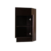 Load image into Gallery viewer, Anchester Espresso Base End Angle Cabinet 1 Fake Drawer 1 Door Adjustable Shelf (Right)