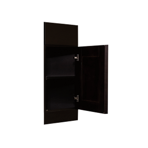 Anchester Espresso Base End Angle Cabinet 1 Fake Drawer 1 Door Adjustable Shelf (Right)
