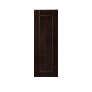 Anchester Espresso Wall Cabinet 1 Door 3 Adjustable Shelves