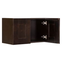 Load image into Gallery viewer, Anchester Espresso Wall Cabinet 2 Doors No Shelf