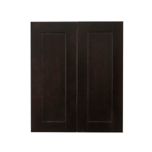 Anchester Espresso Wall Cabinet 2 Doors 2 Adjustable Shelves