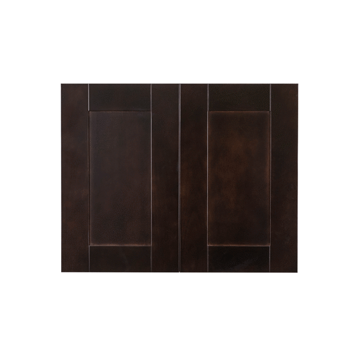 Anchester Espresso Wall Cabinet 2 Doors 1 Adjustable Shelf