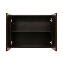 Load image into Gallery viewer, Anchester Espresso Wall Cabinet 2 Doors 1 Adjustable Shelf