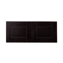Load image into Gallery viewer, Anchester Espresso Wall Cabinet 2 Doors No Shelf 24inch Depth