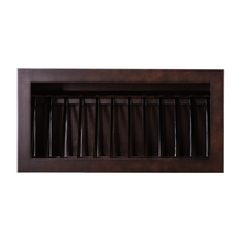 Load image into Gallery viewer, Anchester Espresso Wall Dish Holder Cabinet