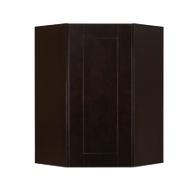 Load image into Gallery viewer, Anchester Espresso Wall Diagonal Corner 1 Door 2 Adjustable Shelves