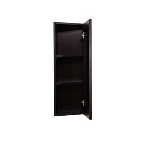 Anchester Espresso Wall End Angle Cabinet 1 Door 2 or 3 Shelves