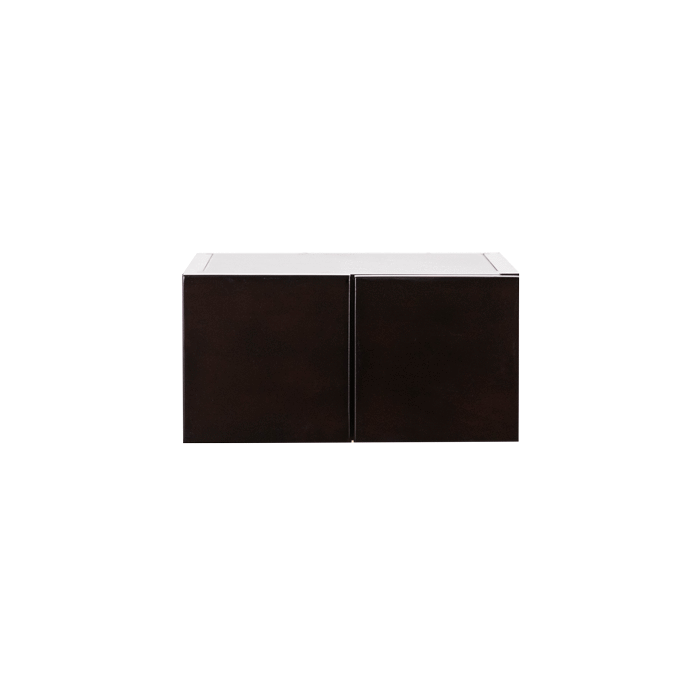 Anchester Espresso Wall Small Drawer Cabnet 2 Drawers