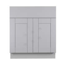 Load image into Gallery viewer, Anchester Gray Sink Base Cabinet 1 Dummy Drawer 2 Doors