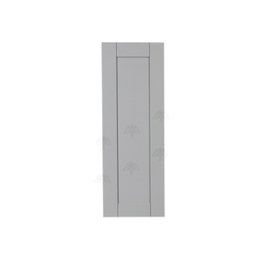 Anchester Gray Wall Cabinet 1 Door 3 Adjustable Shelves