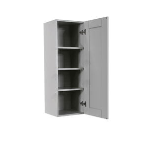 Anchester Gray Wall Cabinet 1 Door 3 Adjustable Shelves