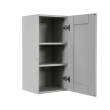 Load image into Gallery viewer, Anchester Gray Wall Cabinet 1 Door 2 Adjustable Shelves 30-inch Height