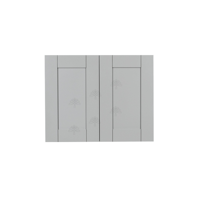 Anchester Gray Wall Cabinet 2 Doors 1 Adjustable Shelf