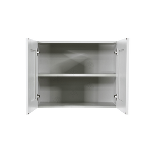 Anchester Gray Wall Cabinet 2 Doors 1 Adjustable Shelf