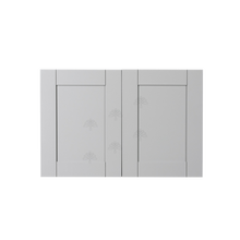 Load image into Gallery viewer, Anchester Gray Wall Cabinet 2 Doors 1 Adjustable Shelf 24inch Depth