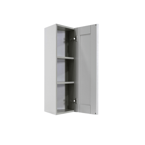 Anchester Gray Wall End Angle Cabinet 1 Door 2 or 3 Shelves