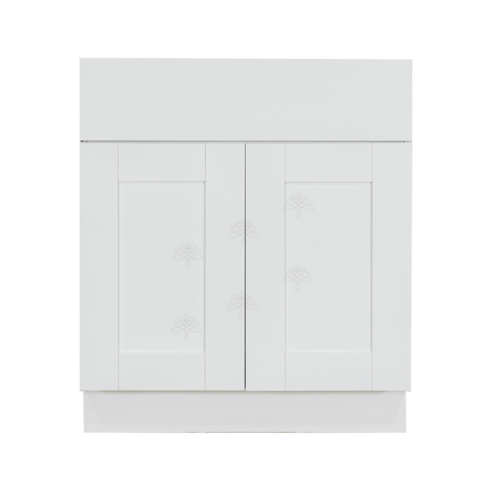 Anchester White Base Cabinet 1 Drawer 2 Doors 1 Adjustable Shelf