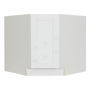 Anchester White Base Diagonal Cabinet 1 Door 1 Adjustable Shelf