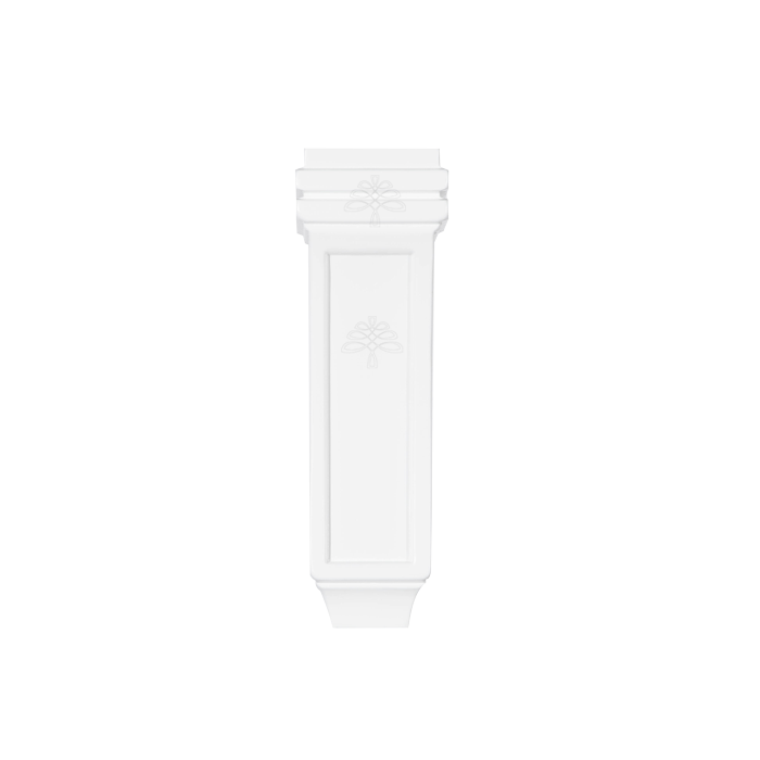 Anchester White Moldings & Accessories CORBEL Stan Finish Leaf Design
