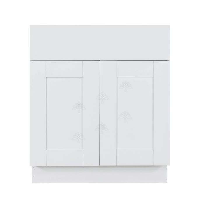 Anchester White Sink Base Cabinet 1 Dummy Drawer 2 Doors
