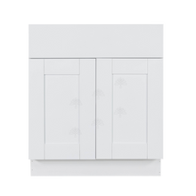 Load image into Gallery viewer, Anchester White Sink Base Cabinet 1 Dummy Drawer 2 Doors