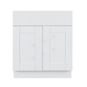 Anchester White Sink Base Cabinet 1 Dummy Drawer 2 Doors