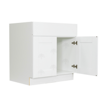 Load image into Gallery viewer, Anchester White Sink Base Cabinet 2 Dummy Drawer 2 Doors