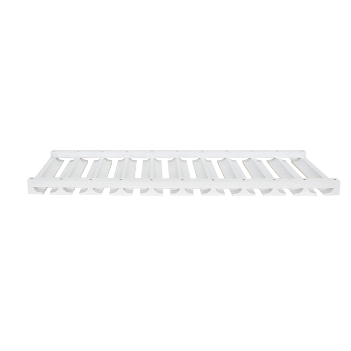 Anchester White Wall Stem Glass Holder
