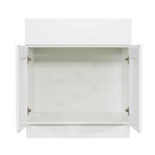 Load image into Gallery viewer, Anchester White Vanity Sink Base Cabinet 1 Dummy Drawer 2 Doors