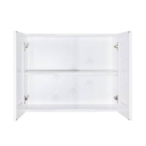 Anchester White Wall Cabinet 2 Doors 1 Adjustable Shelf