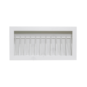 Anchester White Wall Dish Holder Cabinet