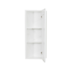 Anchester White Wall End Angle Cabinet 1 Door 2 or 3 Shelves