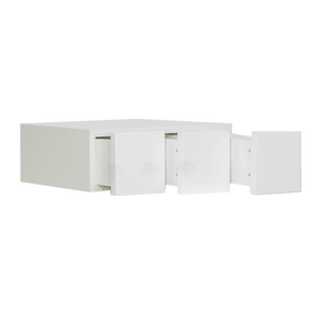 Anchester White Wall Small Drawer Cabnet 3 Drawers