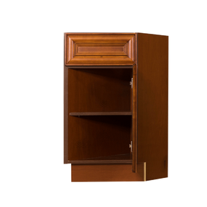 Cambridge Base End Angle Cabinet 1 Fake Drawer 1 Door Adjustable Shelf (Right)