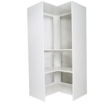 Load image into Gallery viewer, Closet White Finish Coner Shelf Panel