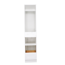 Load image into Gallery viewer, Closet White Finish Large Drawer With Solid Wood Natural Drawer Box