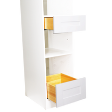 Load image into Gallery viewer, Closet White Finish Small Drawer With Solid Wood Natural Drawer Box
