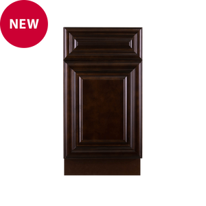 Edinburgh Series Espresso Finish Basket Cabinet