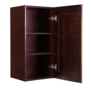 Edinburgh Wall Cabinet 1 Door 2 Adjustable Shelves 30-inch Height