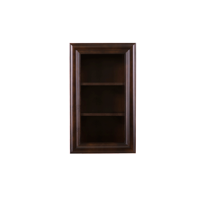 Edinburgh Wall Mullion Door Cabinet 1 Door 2 Adjustable Shelves Glass Not Included