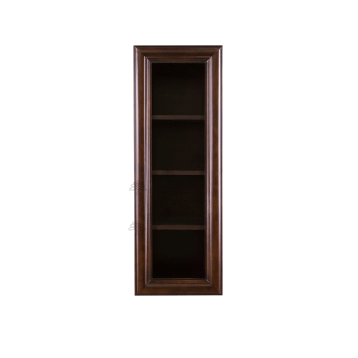 Edinburgh Wall Mullion Door Cabinet 1 Door 3 Adjustable Shelves Glass Not Included