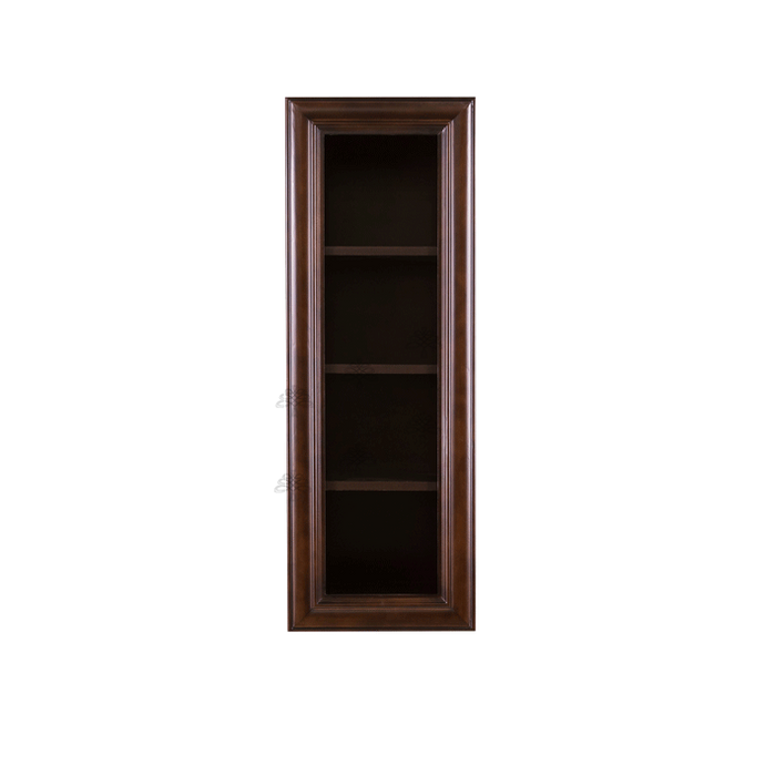 Edinburgh Wall Mullion Door Cabinet 1 Door 3 Adjustable Shelves Glass Not Included