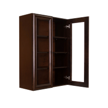 Load image into Gallery viewer, Edinburgh Wall Mullion Door Cabinet 2 Doors 3 Adjustable Shelves Glass Not Included