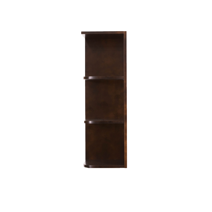 Edinburgh Wall Open End Shelf No Door 2 Fixed Shelves